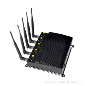 12W Adjustable 3G 4G Cell Phone Jammer (4G LTE + 4G Wimax)